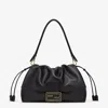 Fendi Black Mamma Baguette Large Bag