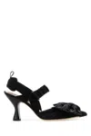 Fendi Heeled Shoes In Black