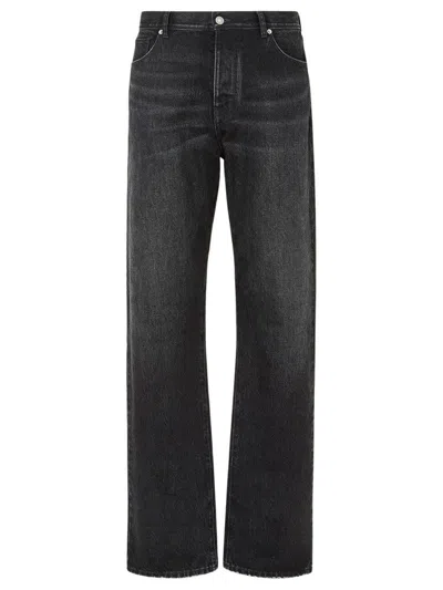 Fendi Black Mid Rise Jeans