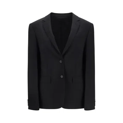 Fendi Jacket Sb Kid Mohair In Black