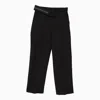 FENDI FENDI BLACK MOHAIR TROUSERS