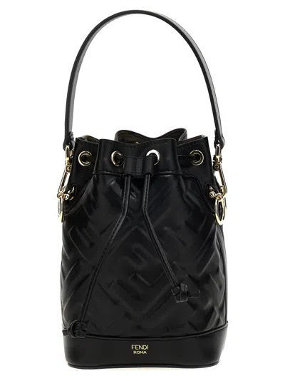 Fendi Black Mon Tresor Mini Handbag