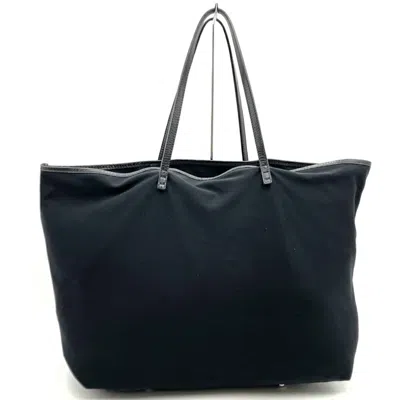 Pre-owned Fendi Black Nylon Shoulder Bag Tote Bag ()