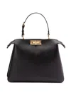 Fendi Peekaboo Soft Medium In Black