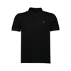 Fendi Black Polo Shirts Men In Black