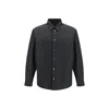 Fendi Black Polyester Pattern Shirt In Black