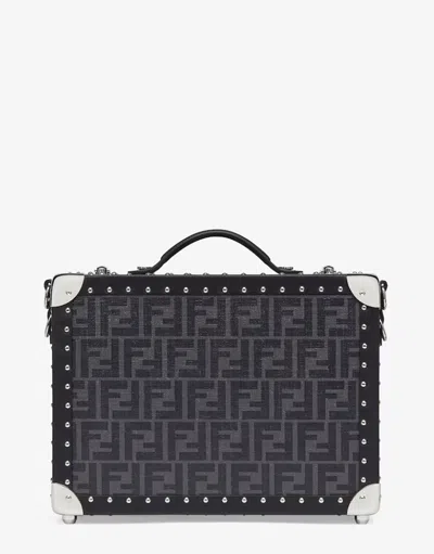 FENDI FENDI BLACK POLYESTERE BAG