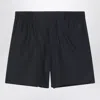 Fendi Black Poplin Bermuda Shorts