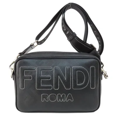 Pre-owned Fendi Black Pvc Shoulder Bag ()