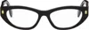 Fendi Black Roma Glasses In Shiny Black