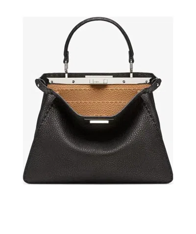 Fendi Black Selleria Bag