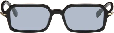 Fendi Black Selliera Sunglasses In Brown