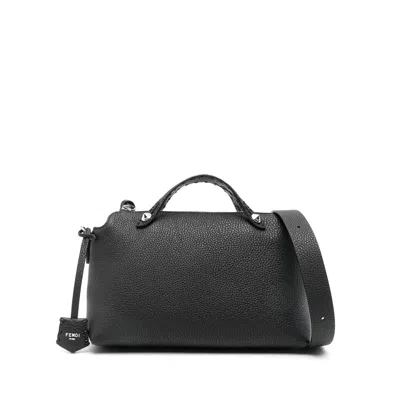 FENDI FENDI BLACK SHOULDER BAGS WOMEN