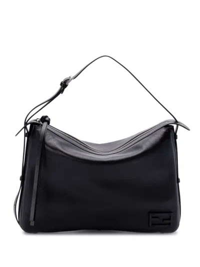 FENDI BLACK SIMPLY LARGE SHOULDER BAG