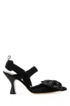 Fendi Heeled Shoes In Black