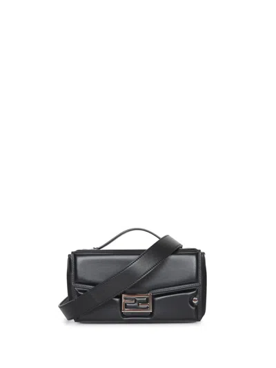 Fendi Black Soft Nappa Baguette Bag