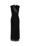 Fendi Sleeveless Dress In Black