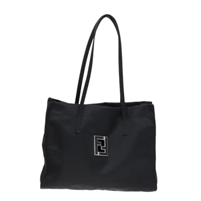 Pre-owned Fendi Black Synthetic Tote Bag ()