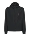 Fendi Black Tech Fabric Blouson In Black