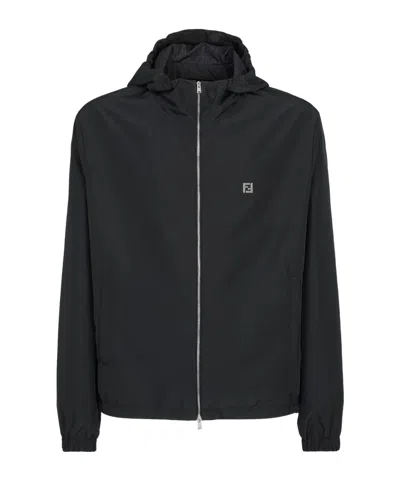 Fendi Black Tech Fabric Blouson