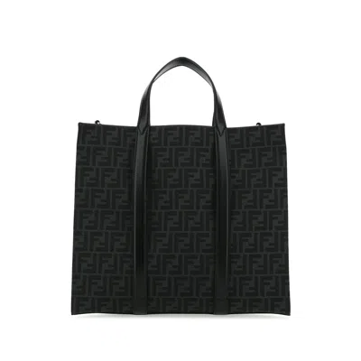 Fendi Black Tote Bags Men