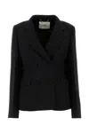 Fendi Black Wool Blend Blazer