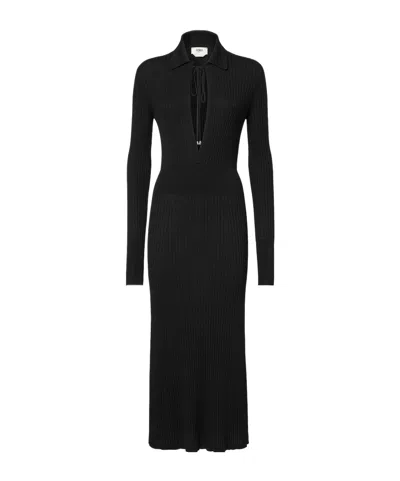 Fendi Black Wool Dress