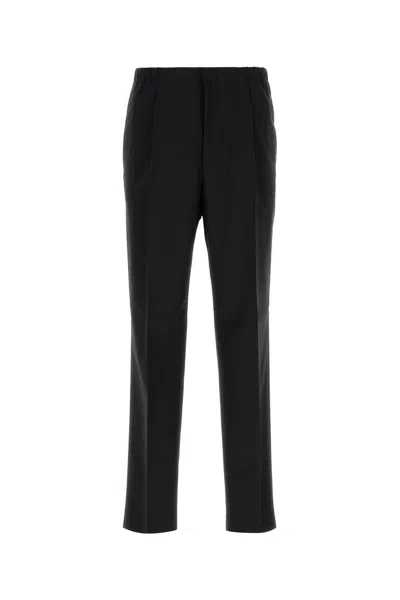 Fendi Black Wool Pant
