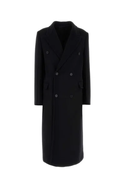 Fendi Black Wool-blend Jacket For Women