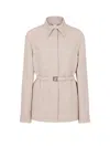 Fendi Beige Go-to Jacket Jacket In Beige