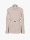 Fendi Beige Go-to Jacket Jacket In Beige
