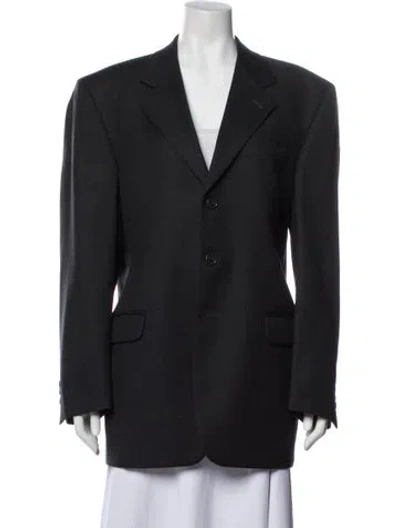 Pre-owned Fendi Blazer In Black