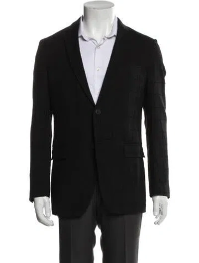Pre-owned Fendi Blazer In Black