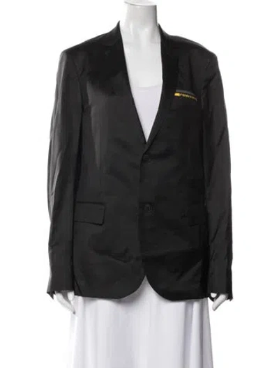 Pre-owned Fendi Blazer In Black