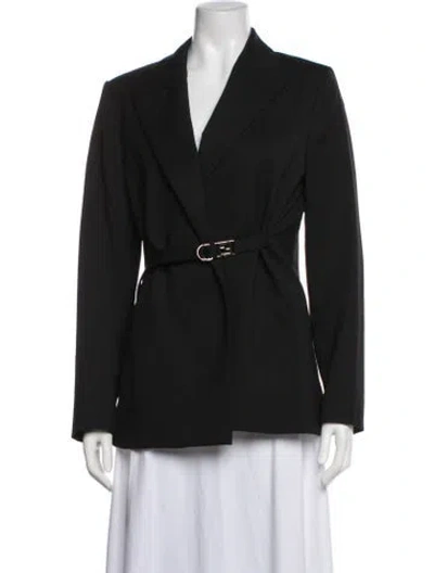Pre-owned Fendi Blazer In Black
