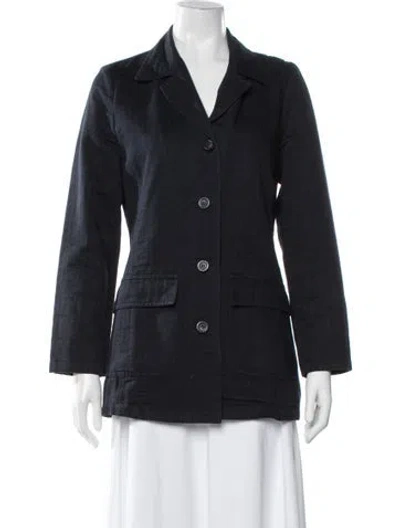 Pre-owned Fendi Blazer In Blue