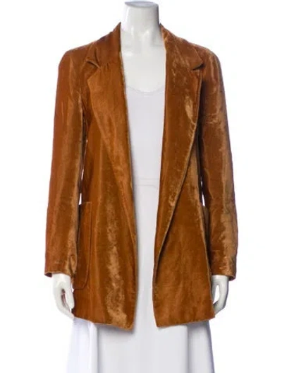 Pre-owned Fendi Blazer In Brown