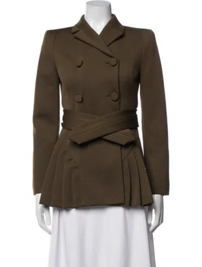 Pre-owned Fendi Blazer In Green