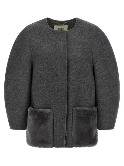 FENDI FENDI BLOUSON COCOON