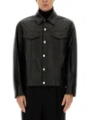 Fendi Blouson Jacket In Black