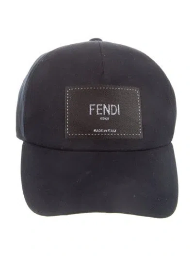 Pre-owned Fendi Blue Adjustable Cap W/tags