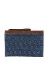 Fendi Blue Cotton Clutches