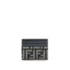 Fendi Blue Cotton Shoulder Bag