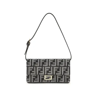 Fendi Blue Cotton Women's Wallet