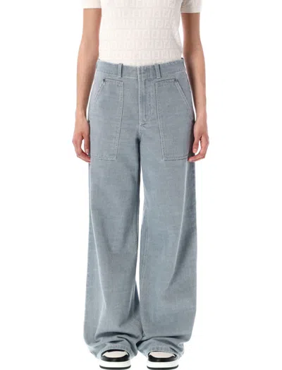 FENDI BLUE DENIM JEANS