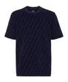 Fendi T-shirt In Blue