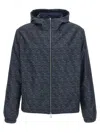 Fendi K-way Reversibile In Poliestere Stampato  Uomo