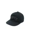Fendi Logo-embroidered Baseball Cap In Blue
