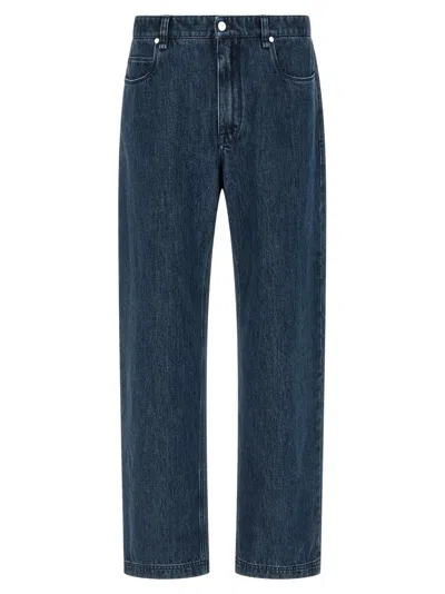 FENDI BLUE HIGH RISE JEANS