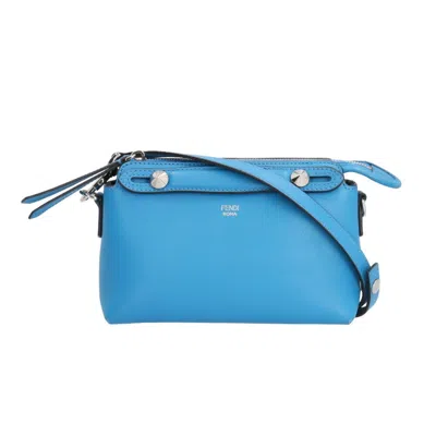 Pre-owned Fendi Blue Leather Shoulder Bag ()